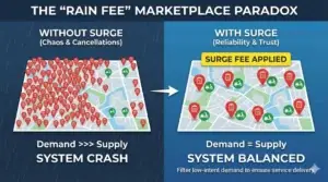 The Rain Fee Paradox
