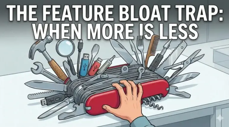 THE FEATURE BLOAT TRAP