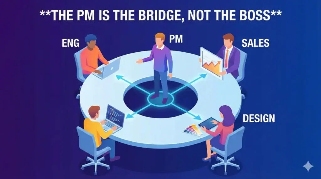 THE PM IS THE BRIDGE, NOT THE BOSS