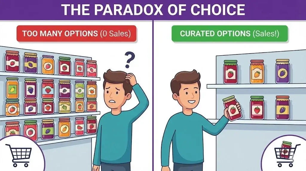 paradox of choice